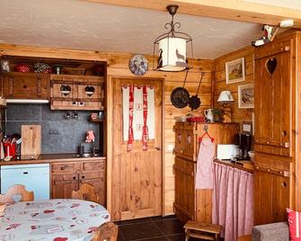 Studio montagnard pour 3 pers à Arc 1600, proche pistes et commerces - FR-1-411-468 - Séez - Keuken