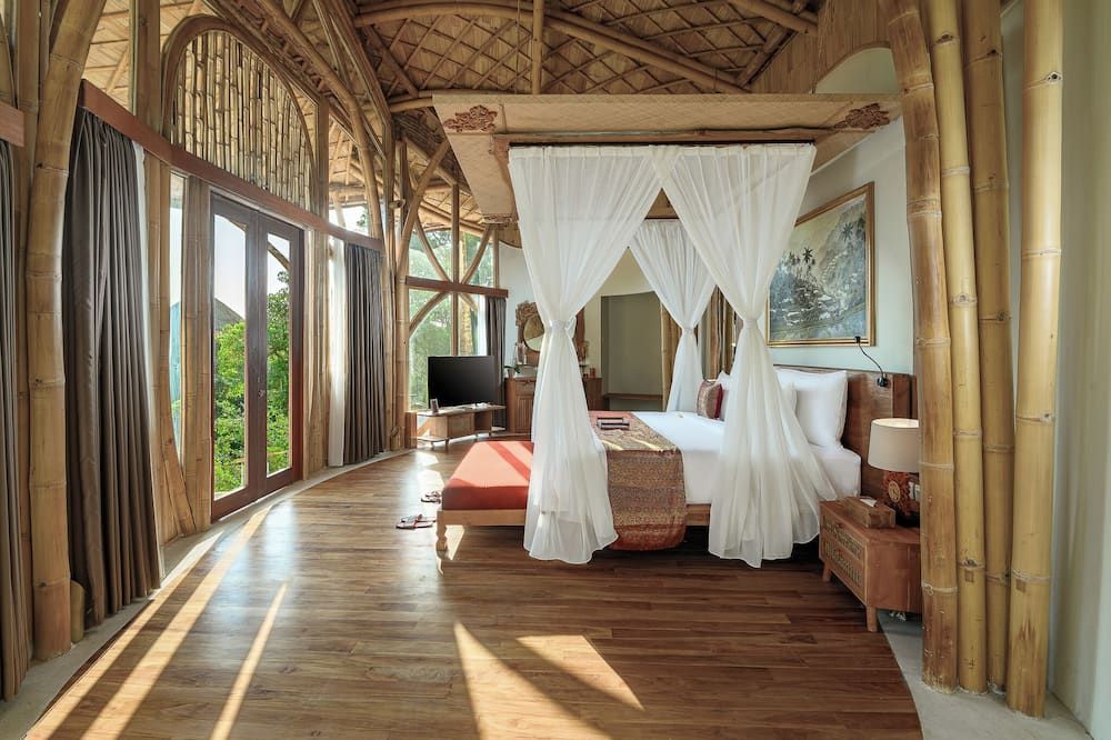 ذا أودايا ريزورتس آند سبا - اوبود - غرفة نوم