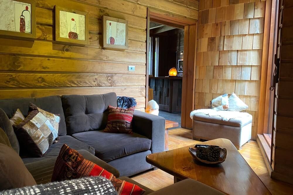 Aldea Naukana Posada Boutique - Pucon - Oturma odası