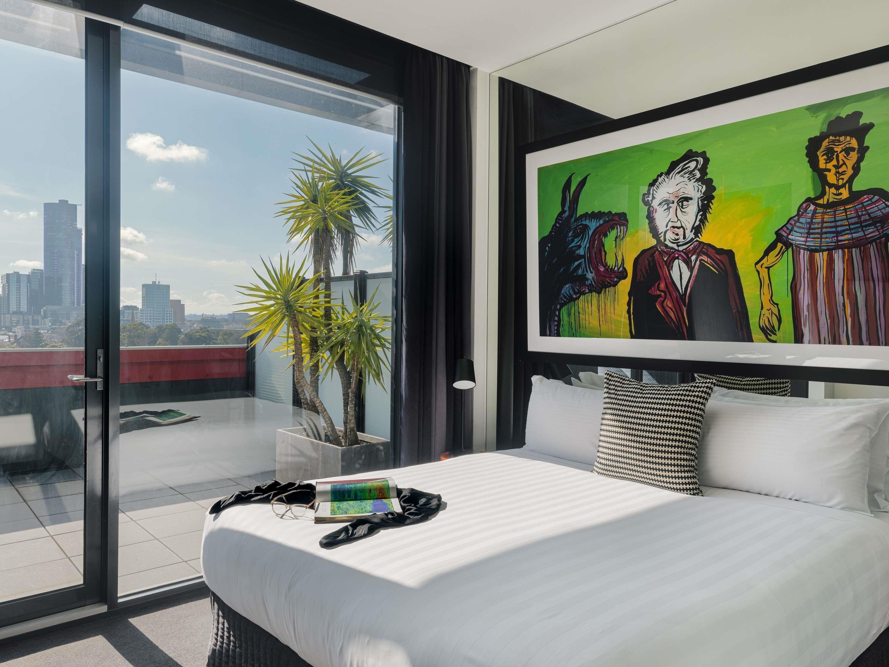 The Cullen Melbourne - Art Series - מלבורן - חדר שינה