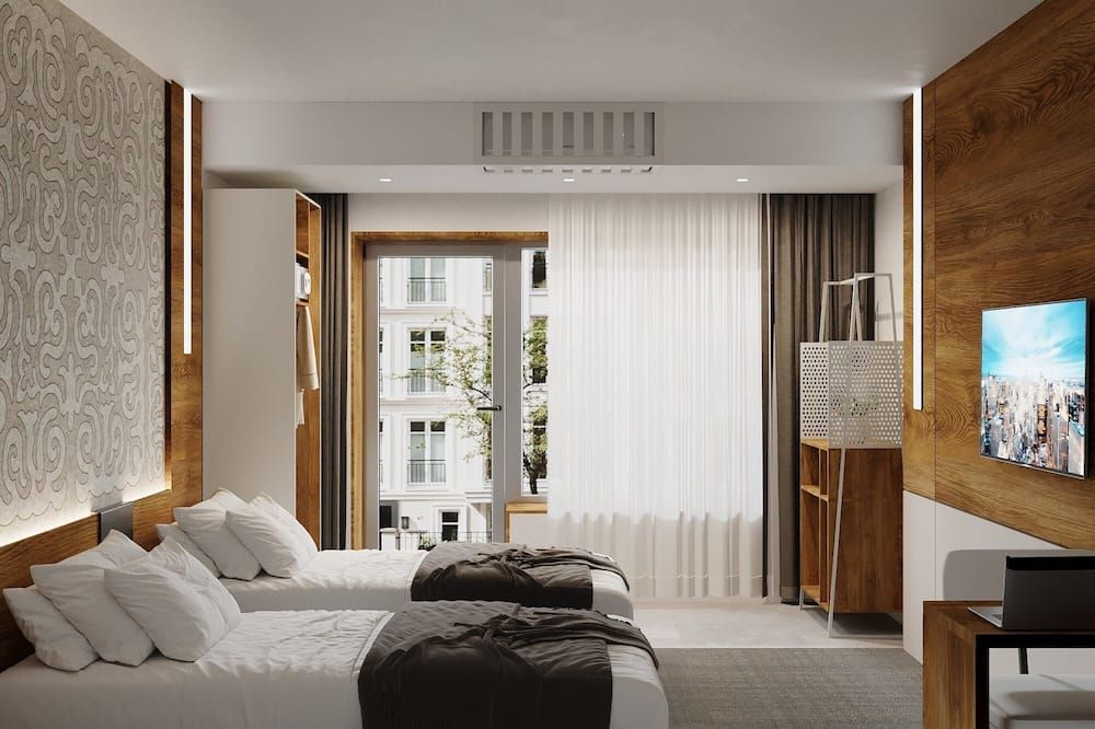 Duo Hotel by Futuro - בישקק - חדר שינה