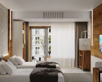 Duo Hotel by Futuro - בישקק - חדר שינה