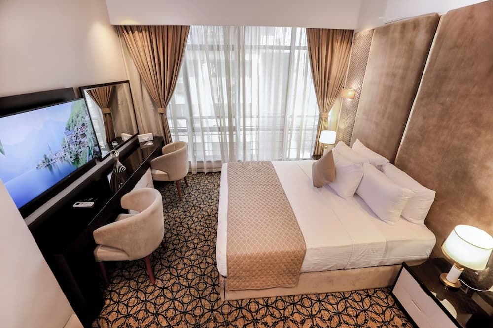 Cairo Taj Hotels & Suites- Mohandessin - קהיר - חדר שינה