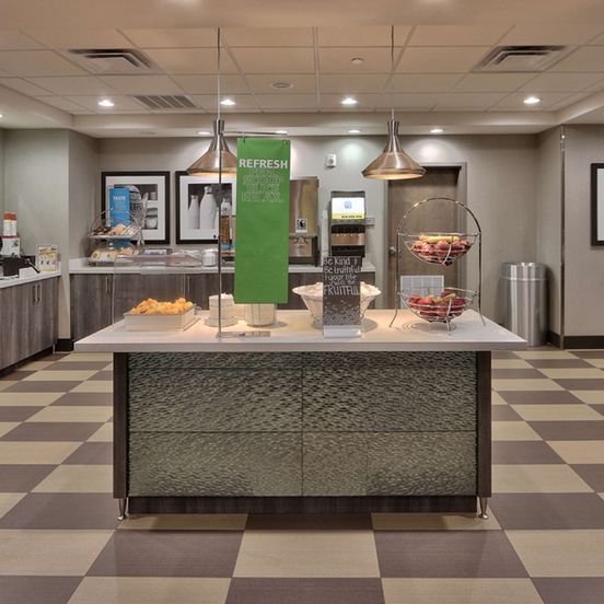 Buffet view of Hampton Inn & Suites Guthrie