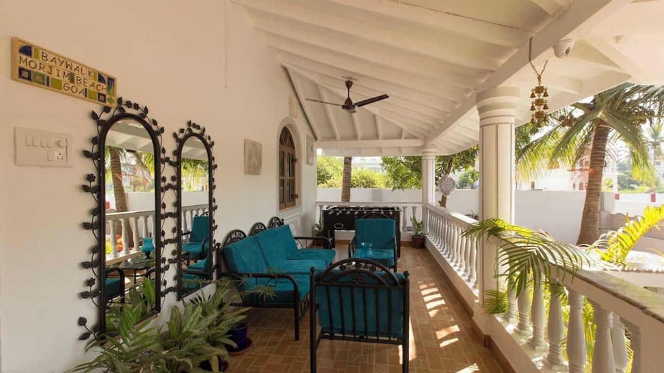 Villa Baywalk Goa - 200 meters from Morjim Beach