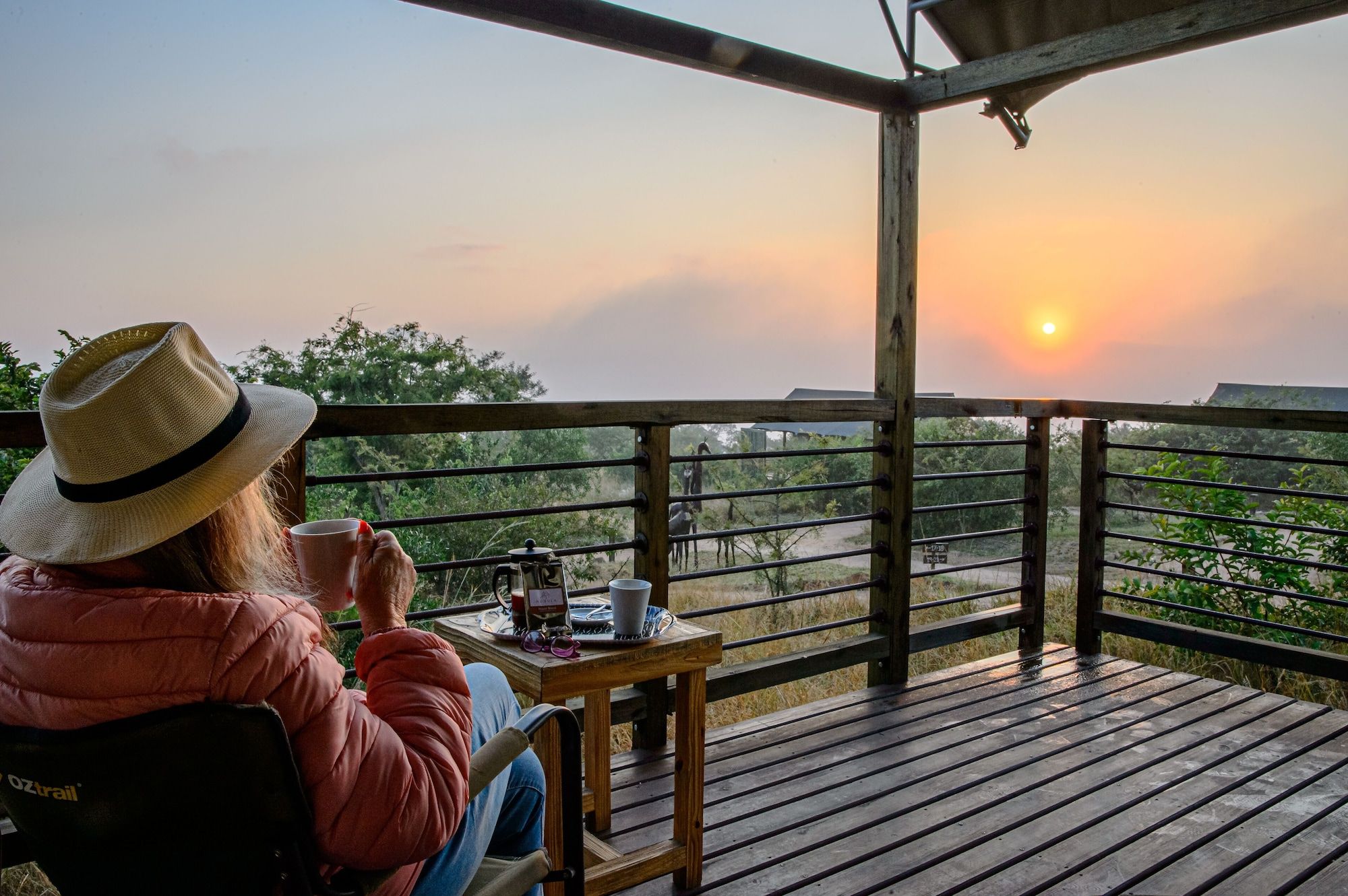 Ndhula Luxury Tented Lodge - White River - Balcony