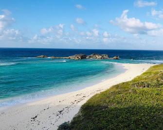 Caicos Cottage, 2bd/2bath Beachfront Villa w/pool on Whitby Beach - Whitby - Beach