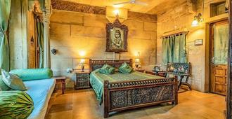 Hotel Garh Jaisal Haveli - Jaisalmer - Sypialnia