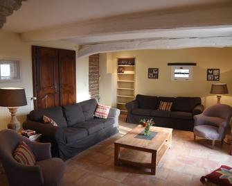 House Of Character Large Garden Pool Open View On The Village Max 12p - Chamaret - Living room