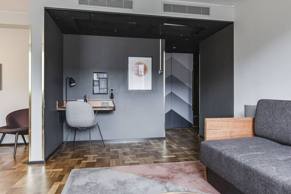 Living room view of Clarion Hotel Amaranten