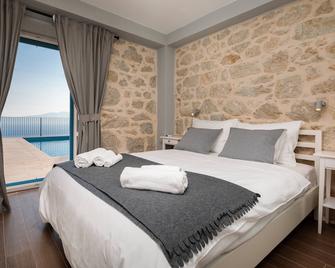 Dream villa with spectacular sea views, 3 bedrooms, swimming pool - Zaostrog - Bedroom