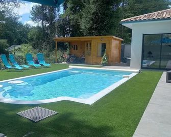 Charming House With Private Pool-Ex Tui - Margaux-Cantenac - Zwembad