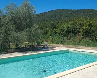 Gîte 'L'olivier' Le Mas Des Charrettes - Crestet - Pool