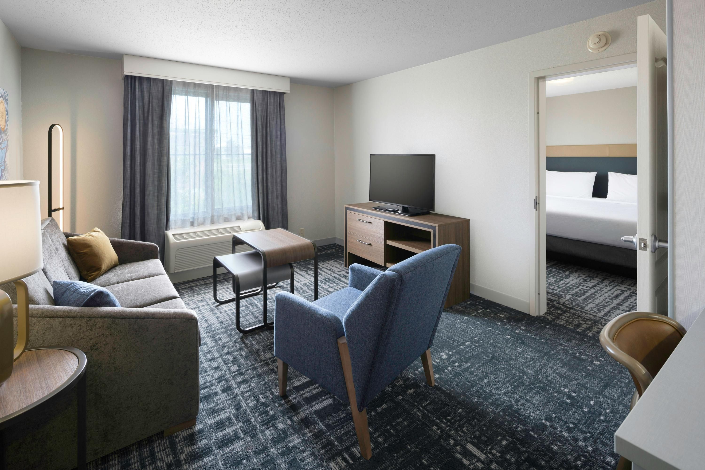 Homewood Suites by Hilton Newburgh-Stewart Airport - New Windsor - Obývací pokoj