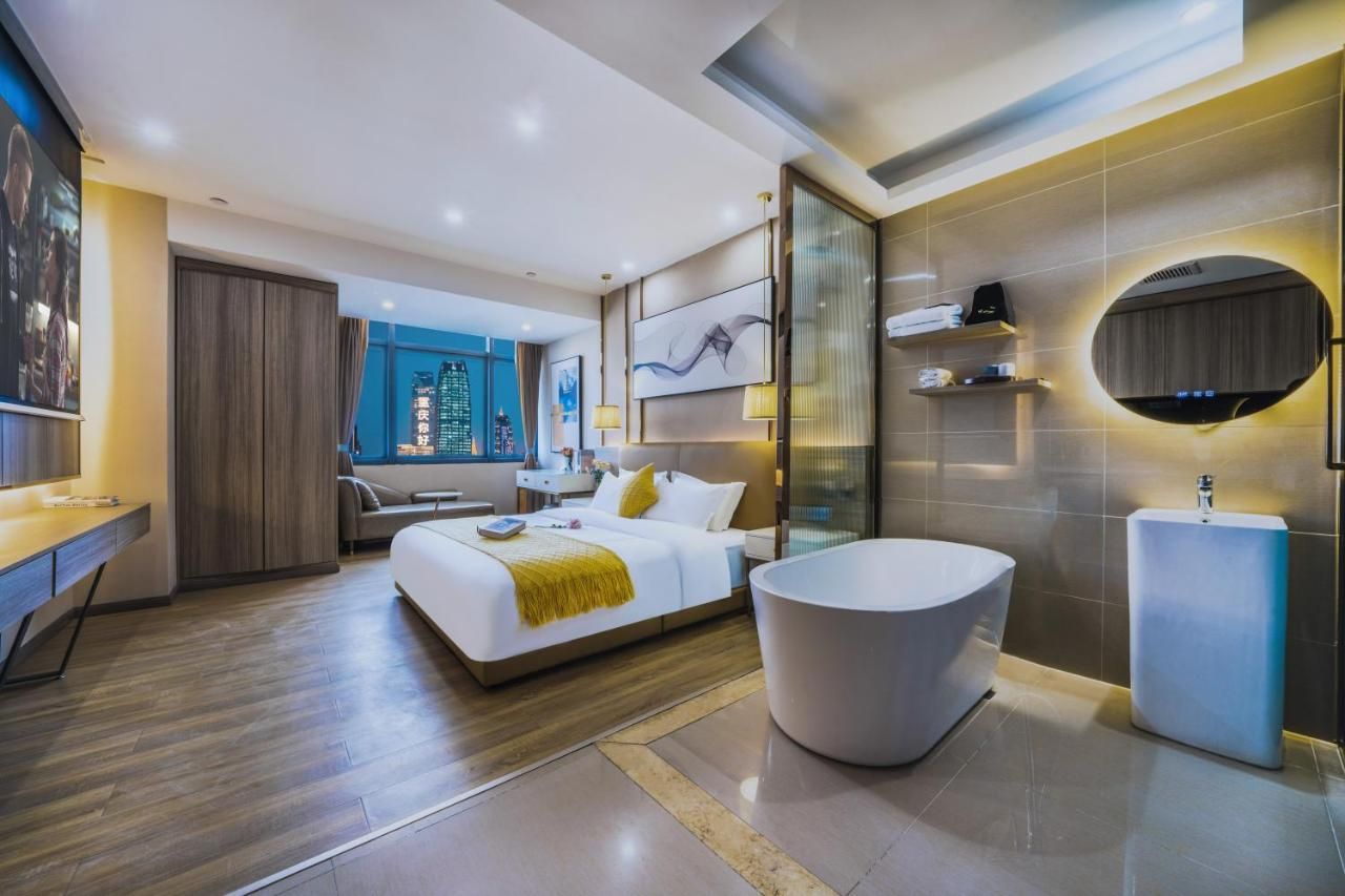 Yunmu International Hotel Chongqing Jiefangbei Pedestrian Street Branch thumbnail 3