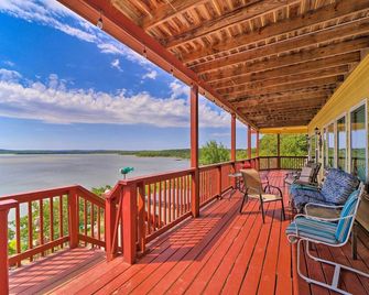 Waterfront Lake Eufaula Home Multi-Level - Eufaula - Balcony