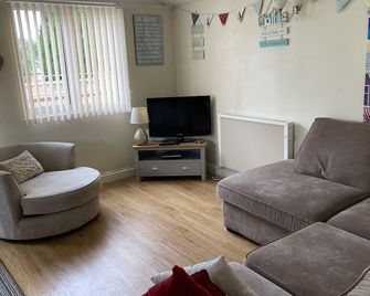 Chalet on small peaceful site with shared heated outdoor pool. - Christchurch - Salon