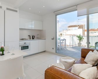 Beach penthouse Sitges Rentals - Sitges - Sala de estar