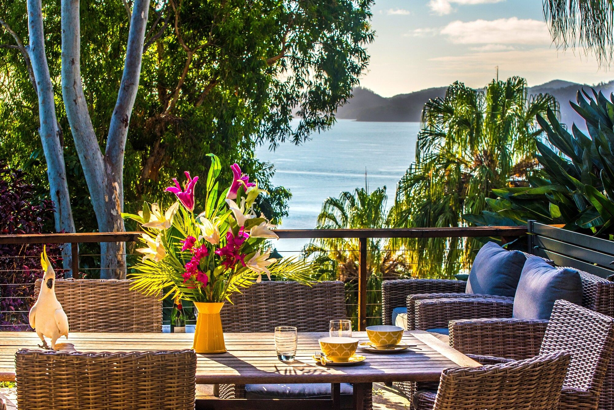 Sunset Waters Apartments - המילטון איילנד - מרפסת