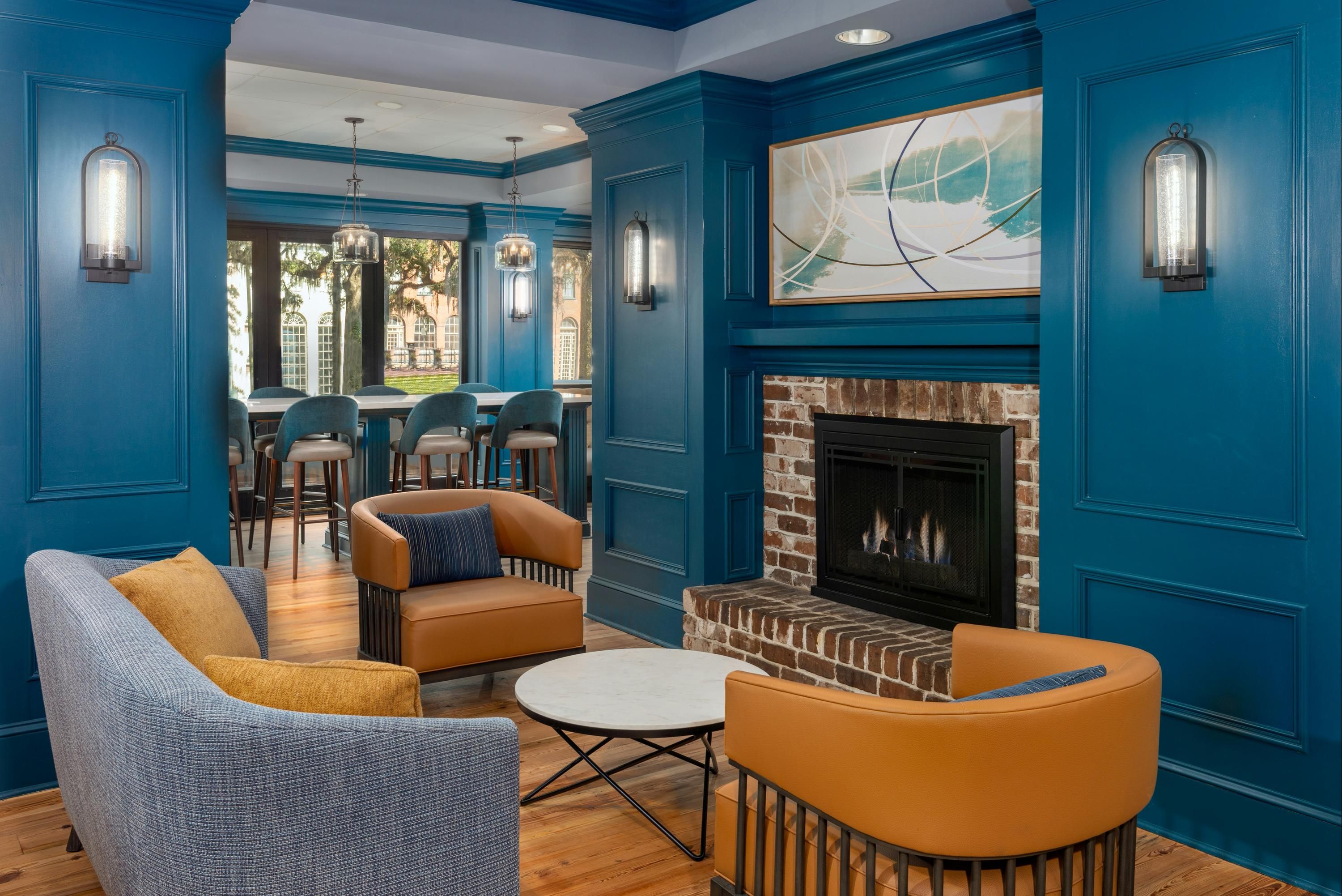 Hampton Inn Savannah-Historic District - סאוואנה - טרקלין
