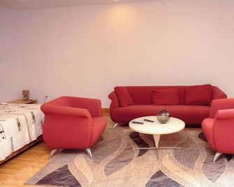 Studio located in the center of Bamako 10 min from the airport - Bamako - Living room