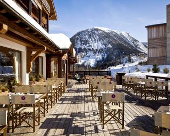 Hôtel Les Flocons - Courchevel - Patio