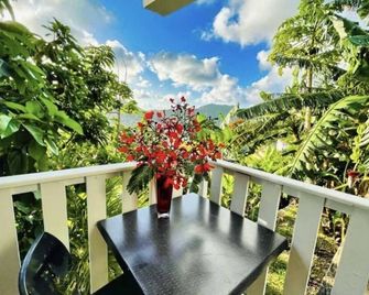 Kim’s Hideaway is a small precious apartment, where you will love to stay. - Philipsburg - Balcony