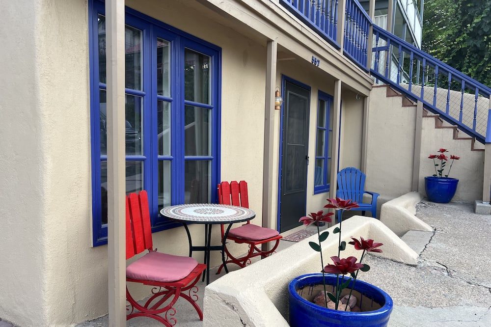 Patio view of Jerome's Southwest Apt @ Million Dollar Views