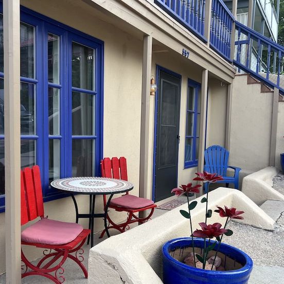 Patio view of Jerome's Southwest Apt @ Million Dollar Views