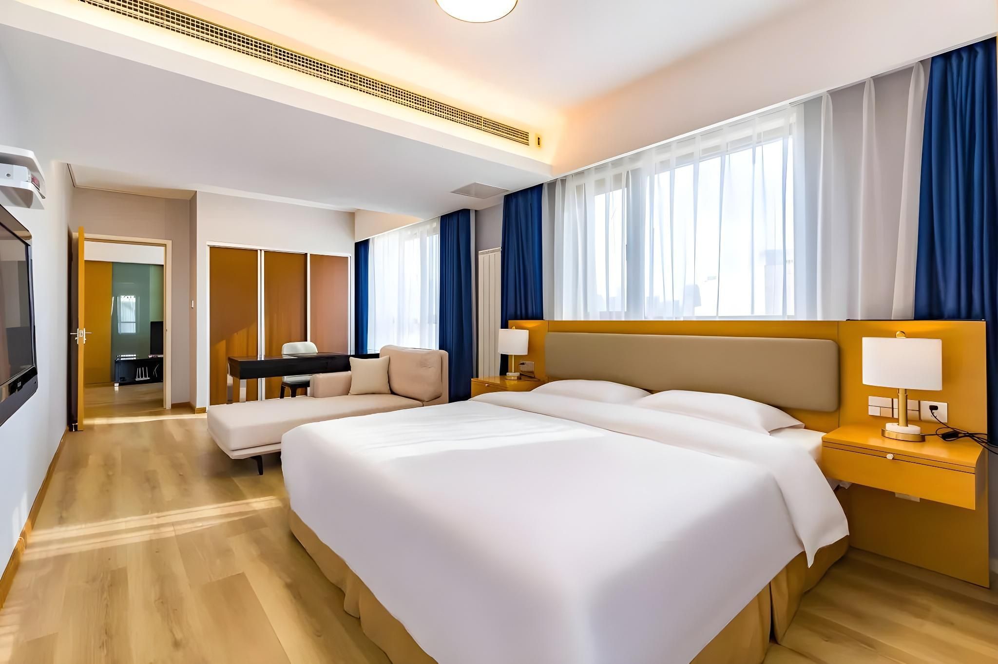 Suisse Place Tianjin - טיאנג'ין - חדר שינה