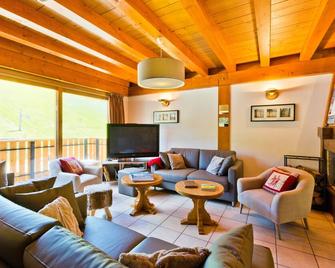 Chalet Hotel Aiguille Blanche Logis - Les Gets - Living room
