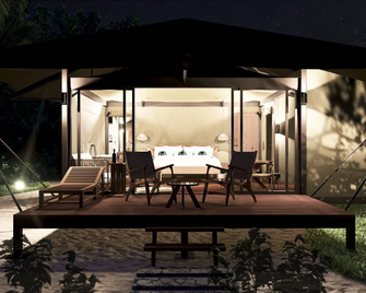 Serenity Sands - Island Glamping - Mana Island - Patio