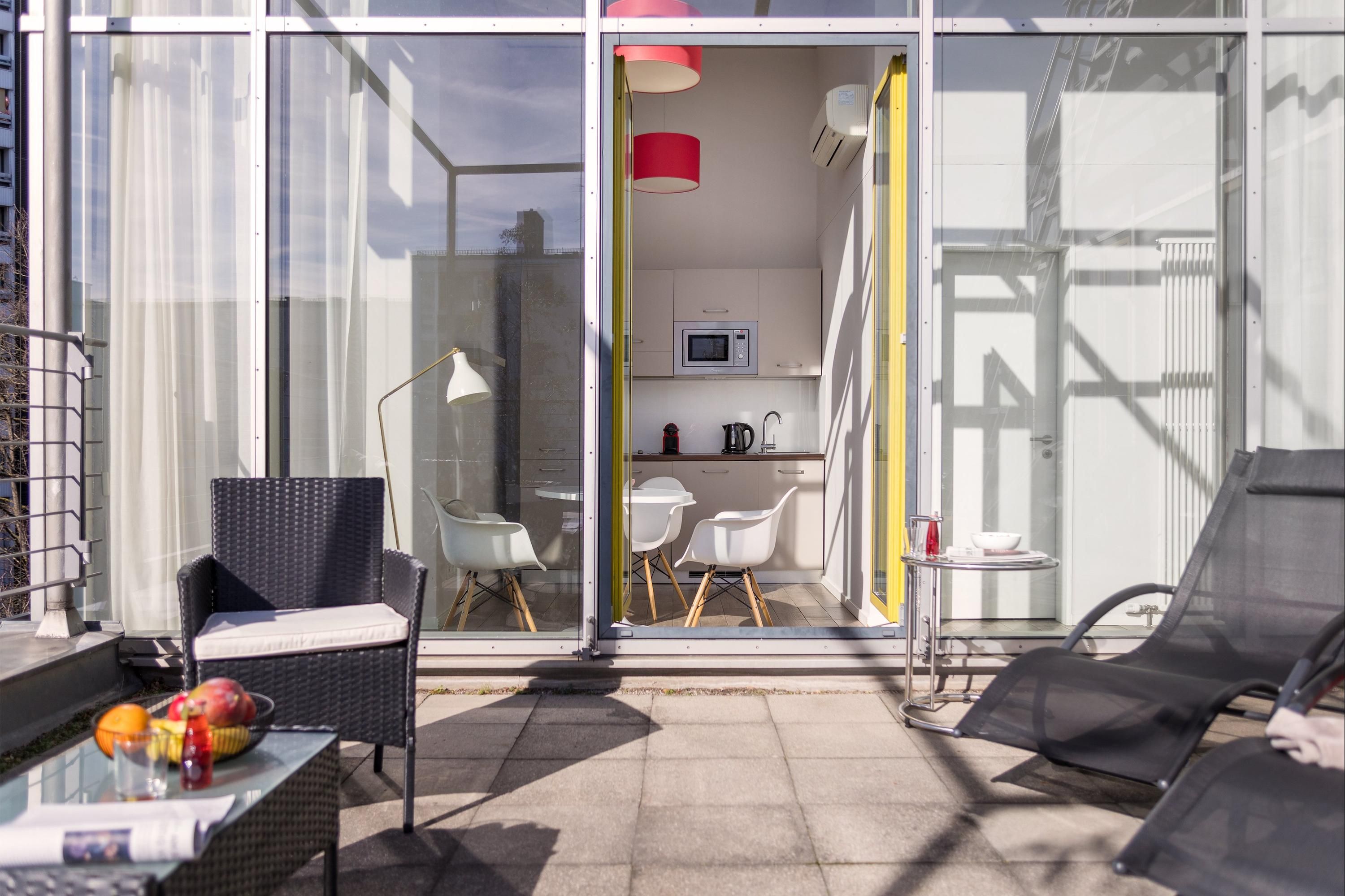 Brera Serviced Apartments Munich West - מינכן - סלון