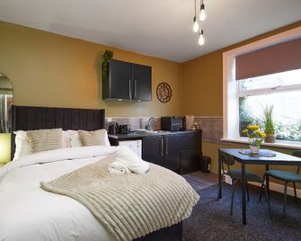 Bv Aparthotel Huddersfield Ideal For Business & Leisure Stays - Huddersfield - Slaapkamer