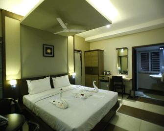 Vedhas Stay Hotel - Thanjāvūr - Slaapkamer