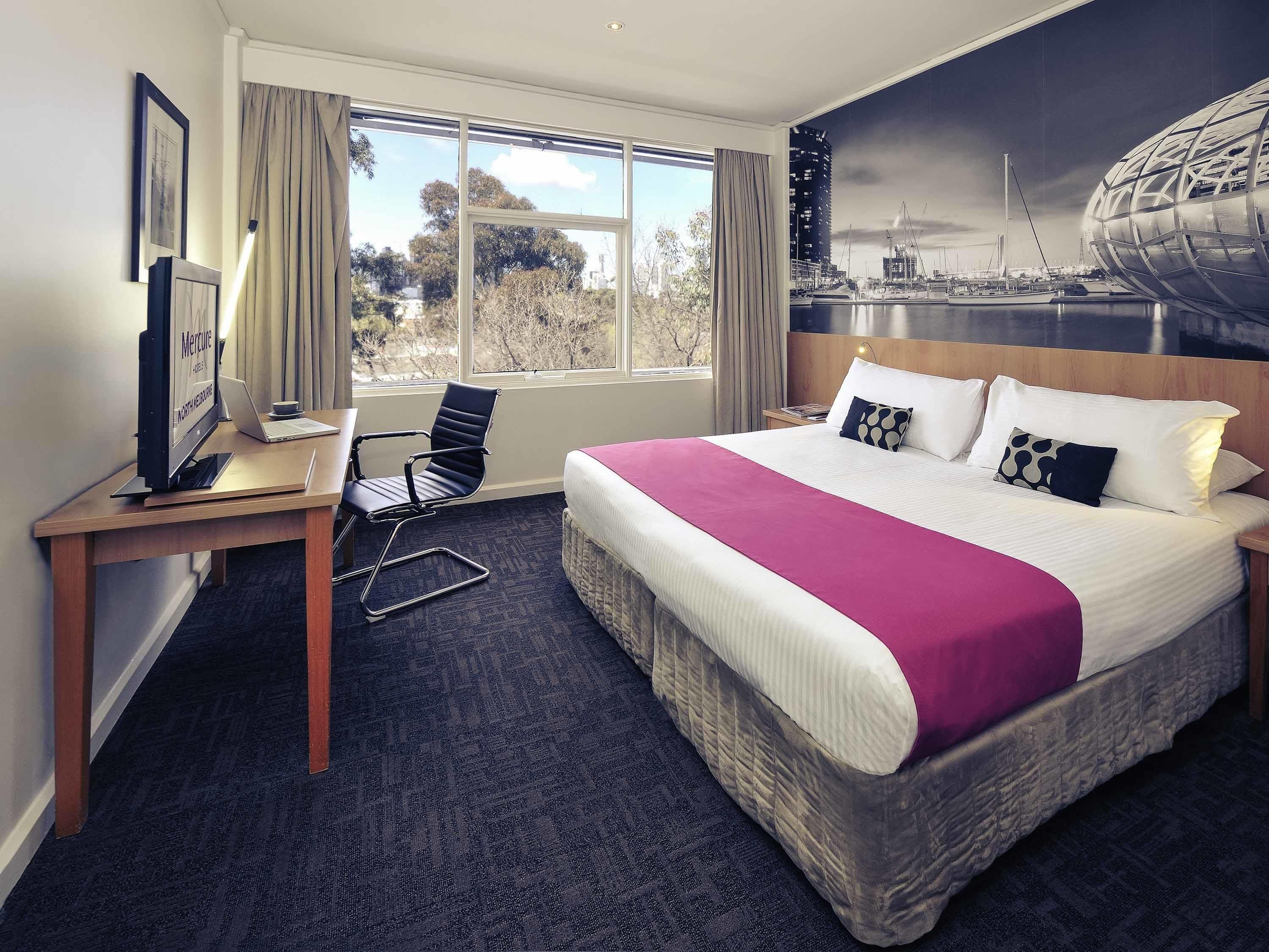 Mercure North Melbourne - מלבורן - חדר שינה