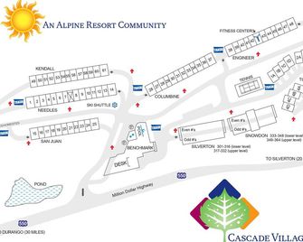 Corner Cascade Village Condo - Largest deck - Fire Pit - Views - Heated Pool - Rico