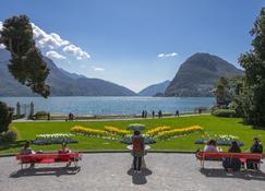 Novos Central Apartments - Happy Rentals - Lugano - Patio