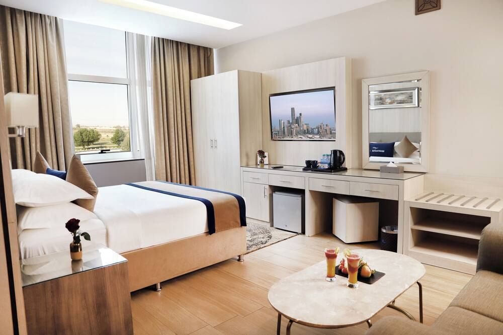 بنان للشقق المخدومة - تبوك - غرفة نوم