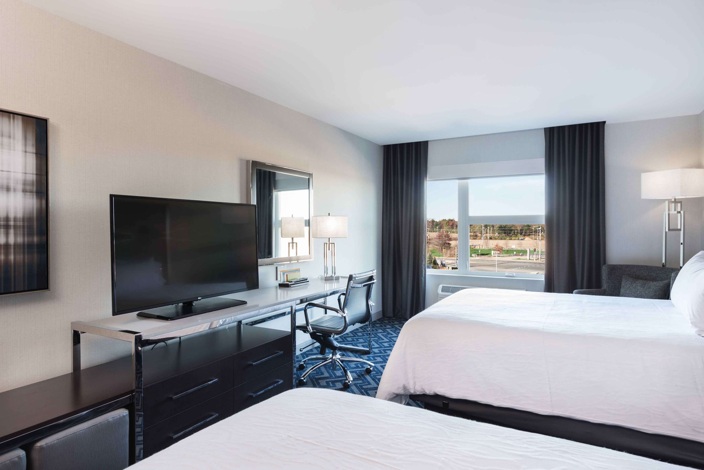 Hilton Garden Inn Foxborough Patriot Place - Foxborough - Slaapkamer