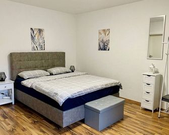 EasyStay#1 Cozy Studio in Kliniknähe, mit Netflix,Küche & Bad - Bad Oeynhausen - Schlafzimmer