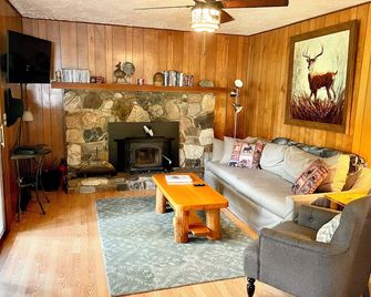 Riverview Cabin - Baldwin - Living room