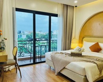Irest Orange Tay Ho Lakeside Apartment - Hanoi - Slaapkamer