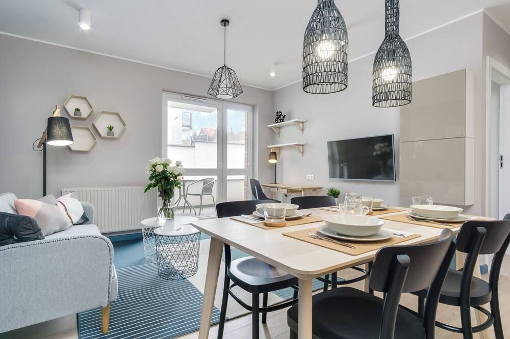 Elite Apartments Family City Center - גדנסק - חדר אוכל