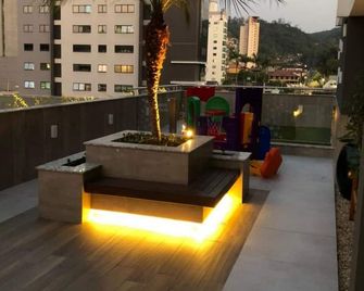 Apto Céu Azul Vila Germânica - Blumenau - Blumenau - Balkon