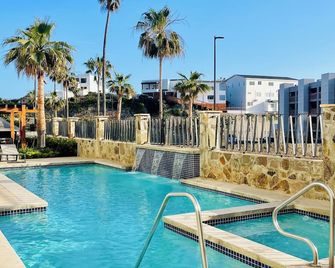 Modern Coastal Room with Pool and Jacuzzi Playas de Rosarito - Plaza Santa Maria - Basen