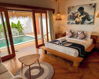Ratu Village - Luxury Island Apartment & Private Villa Gili Air - Pemenang - Schlafzimmer