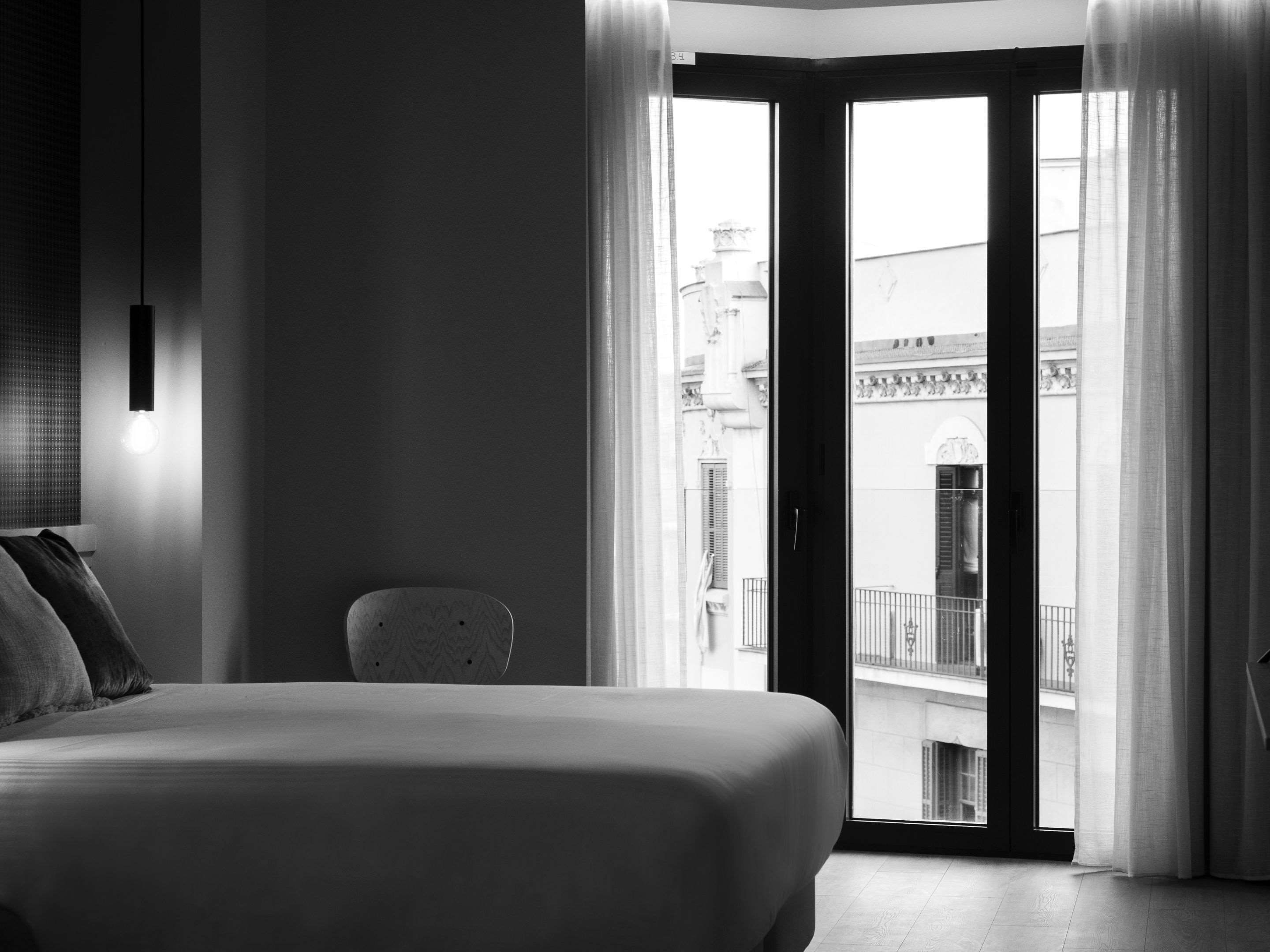 أرسيلون هوتل - برشلونة - غرفة نوم