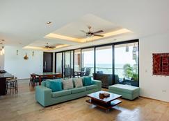 Luxury Department In Front Of The Sea - Chicxulub Puerto - Living room