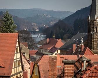 Relax in the beautiful Saxon Switzerland ,, wehlener-roellchen. de \' - Stadt Wehlen - Außenansicht